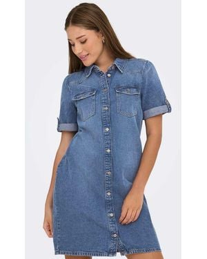 ONLY Denim Dress - Blue