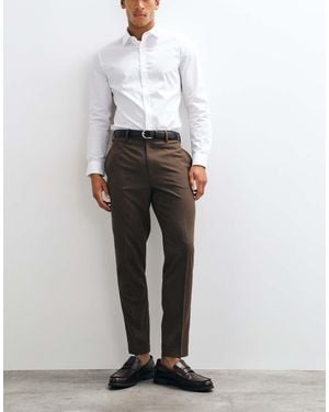ASOS Tailored Tapered Trousers - White