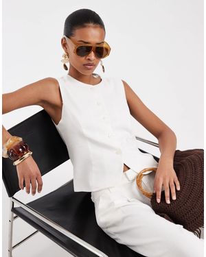 ONLY Gilet - Blanc