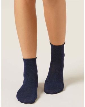 Calzedonia Glitter Socks - Blue