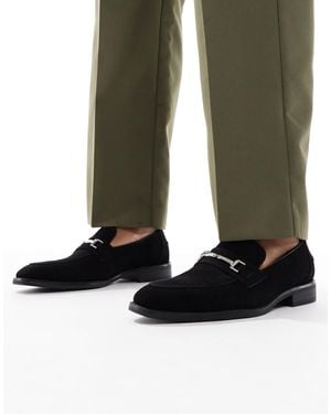 ASOS Snaffle Detail Loafers - Green
