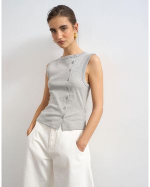 TOPSHOP – trägertop - Weiß