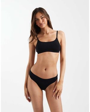 ONLY Peached Bralette - Black