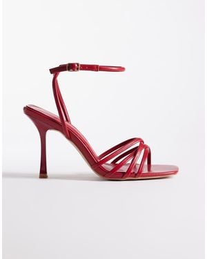 SIMMI Simmi London Sibelle Strappy Heeled Sandals - Red