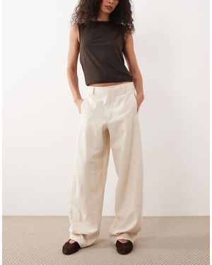 Jdy – barrel-leg-jeans - Natur