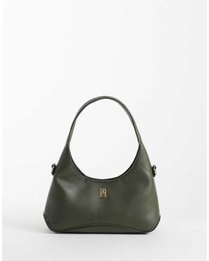 Tommy Hilfiger Bolso De Hombro Mini Para Diario Con Bandolera En Verde