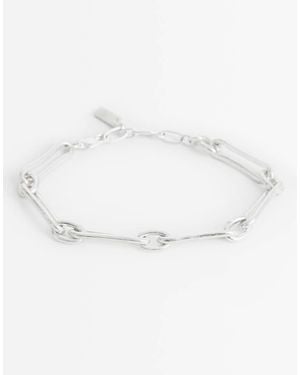 ASOS Long Molten Link Bracelet - Natural