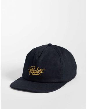 Parlez Logo ashton 5,5-panel-cap - Blau