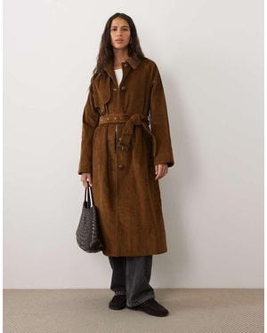 Barbour Antonella Antonella Cord Trench Casual Jacket - Brown