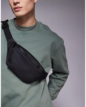 ASOS Rubberised Bum Bag - Grey