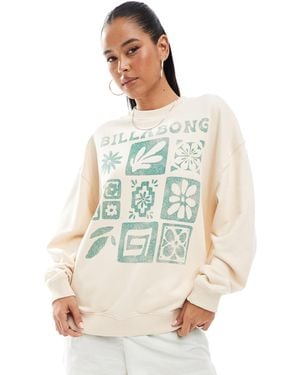 Billabong – langärmliges sweatshirt - Weiß