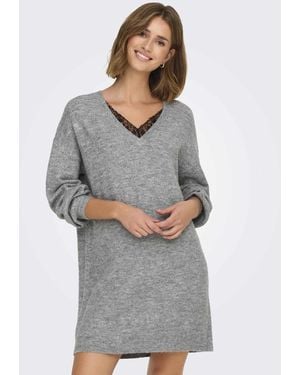 ONLY – kleid - Grau