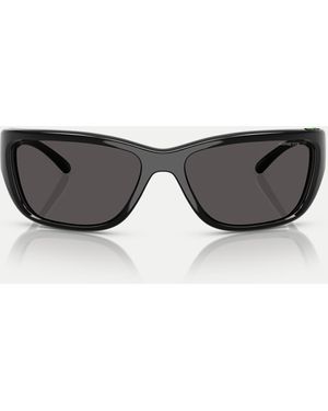 Arnette – bubblewrap – rechteckige sonnenbrille - Schwarz
