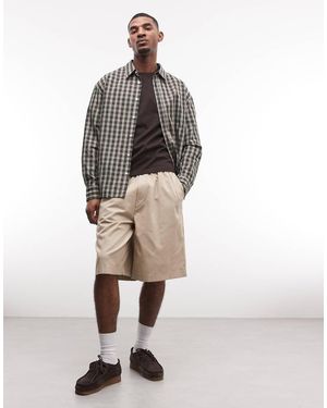 Weekday Chino Corti Ampi - Bianco
