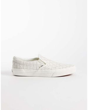 Vans Classic Slip-On Sneakers - Wit