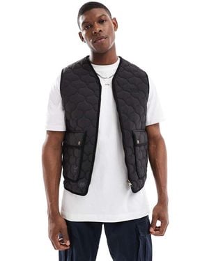 HUNTER Quilted Vest - Blue