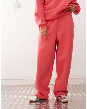 Collusion Heavyweight Wide Leg sweatpants - Pink