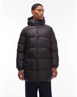 Tommy Hilfiger Essential Down Long Puffer Jacket - Blue