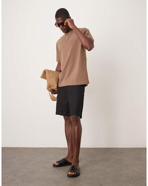 ARKET Pure Linen Shorts - Grey