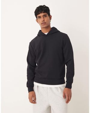 Mango – oversize-kapuzenpullover - Blau
