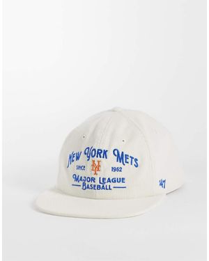 '47 Gorra Beis Con Logo De Texto De Los Ny Mets - Azul