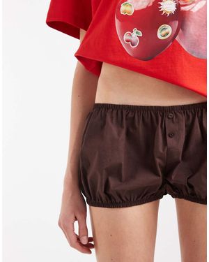 ASOS Low Rise Bloomer Short - Red