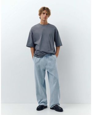 Pull&Bear – jeans-jogginghose - Blau