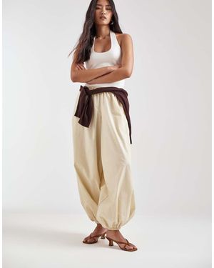 Dolce Vita Brevel Strappy Low Heel Sandals - Natural