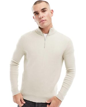 Only & Sons – rippstrickpullover - Schwarz