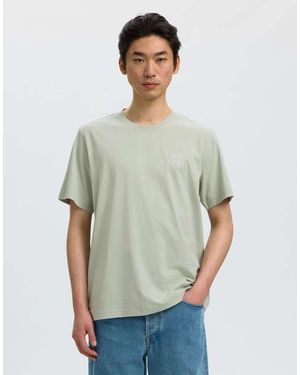 SELECTED Camiseta De -Verde
