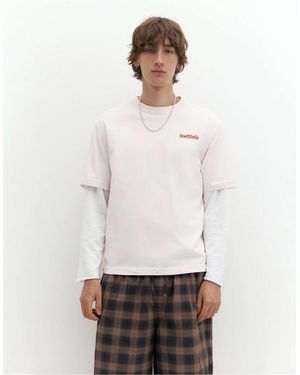 Pull&Bear Stwd Studio Label - Bianco