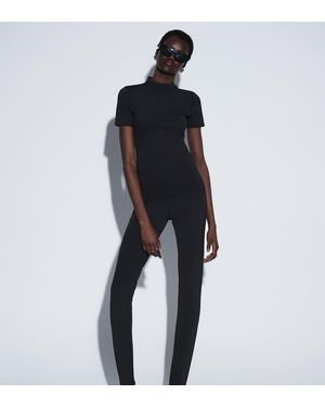 ASOS Ttya Lab High Waist Leggings - Black