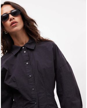 Weekday – hemdbluse - Blau