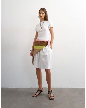 TOPSHOP Geometric Print Waist Belt - Multicolor