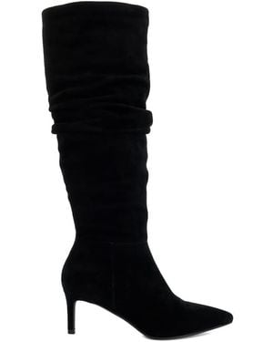 Dune Slouchings Boots - Black