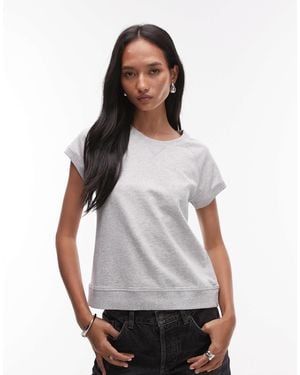 ARKET Lightweight Sweat T-shirt - Gray