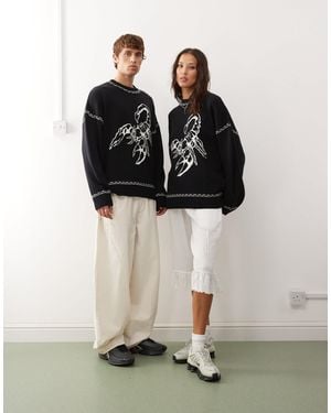 Collusion Unisex Sweater - Black