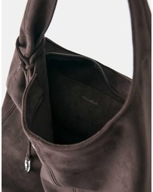 Pull&Bear Sac cabas orné - Noir