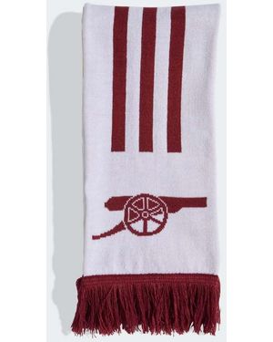 adidas Originals Bufanda Blanco Nube Y Gris Aluminio Con Diseño De La Tercera Equipación Del Arsenal De - Rojo