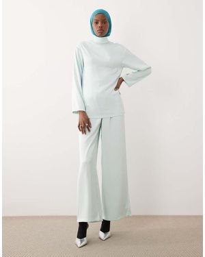 Iyal Broek Met Wijde Pijpen - Wit