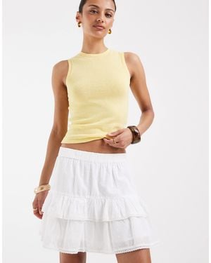 Vero Moda – minirock - Weiß