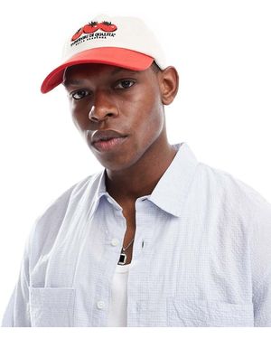 ASOS Pet Met Geborduurde Tomaten - Wit