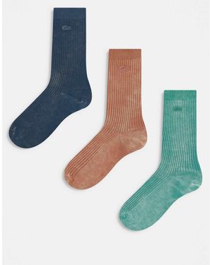 Lacoste – 3er-pack socken - Blau