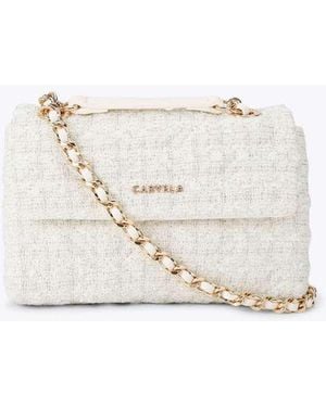 Carvela Kurt Geiger Rosa Chain Shoulder Bag - White