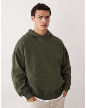 Abercrombie & Fitch Essential Hoodie - Green