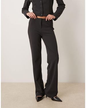 Mango Klumi Tailored Straight Trouser Co-ord - Black
