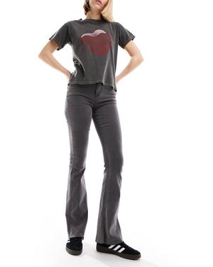 Miss Selfridge Flare Jean - Grey