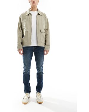 Pretty Green Jeans Slim Lavaggio Rinse Wash - Blu