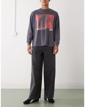 Collusion X003 Wide Leg Jean - Blue