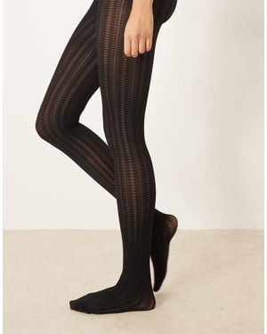 ASOS – strumpfhose - Schwarz